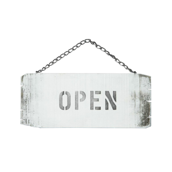 木製営業看板 OPEN・CLOSED S　店舗用品　運営備品　営業中サイン　営業中プレート