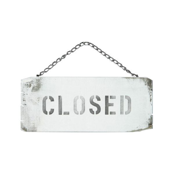 木製営業看板 OPEN・CLOSED S　店舗用品　運営備品　営業中サイン　営業中プレート 2枚目