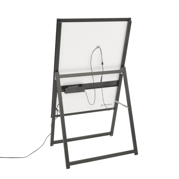 イージーライトA　A1片面ブラック　店舗用品　販促用品　LEDスタンド看板　LEDパネル付スタンド 6枚目