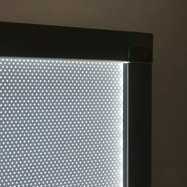 イージーライトA　A1片面ブラック　店舗用品　販促用品　LEDスタンド看板　LEDパネル付スタンド 16枚目