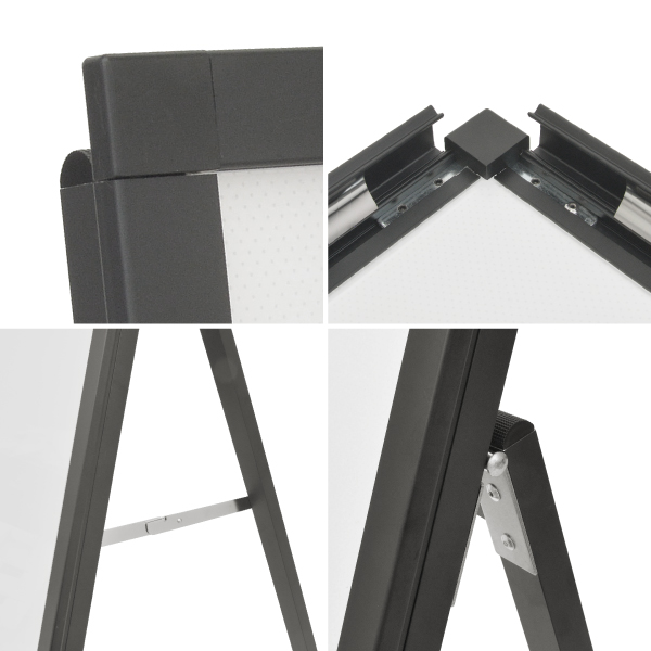 イージーライトA　B1片面ブラック　店舗用品　販促用品　LEDスタンド看板　LEDパネル付スタンド 13枚目