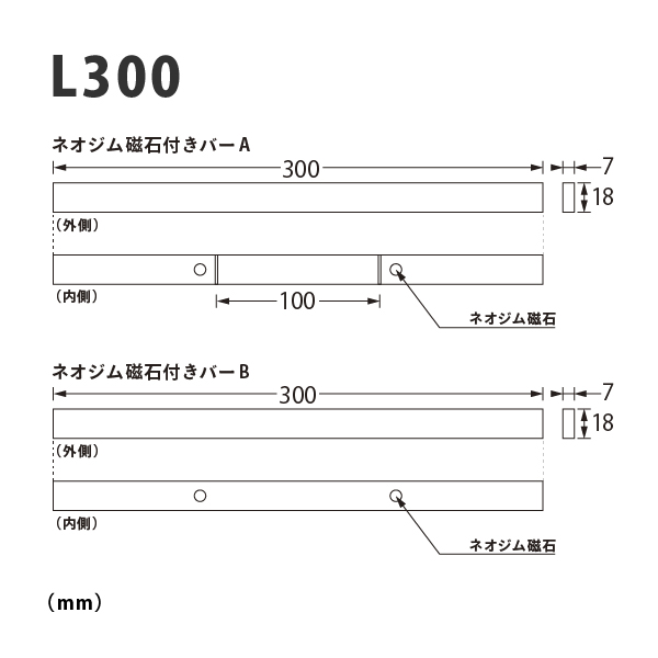 モクペタ POPハンガー L300 黒 2枚目