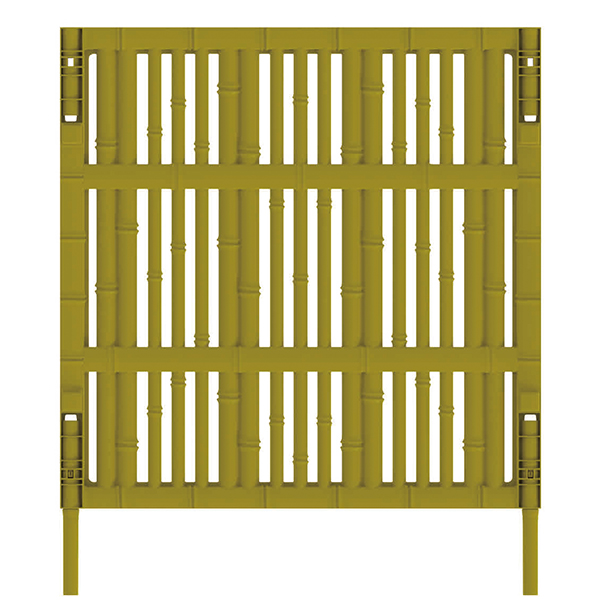 竹模様プラフェンス