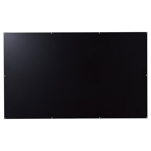新型ハコマルシェワゴン用幕板パネル W1200×D600用 ブラック 前板