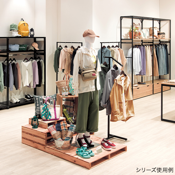 ディスプレイ用木製パレット 900×900 2枚目