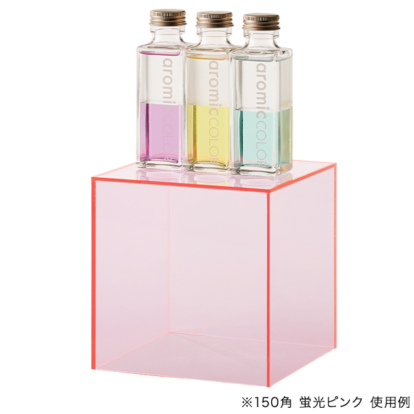 アクリル BOX 5面体 150角 蛍光グリーン 2枚目