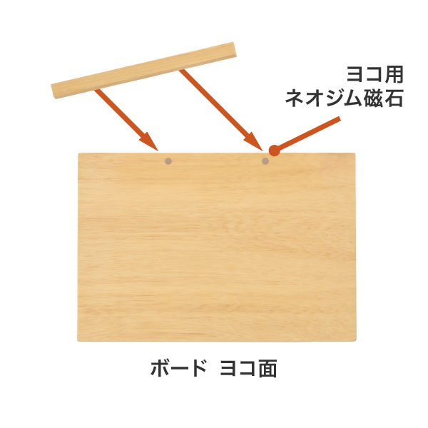 モクペタボード立て A4白木 4枚目