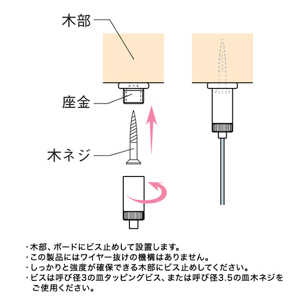 アラカワワイヤーハンギングシステム AZ-1　店舗用品 展示用品 3枚目