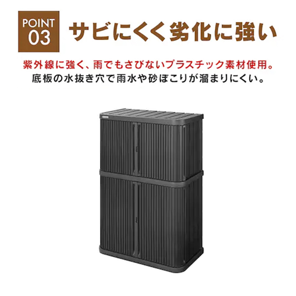ミニロッカー 1400 ダークグレー 7枚目
