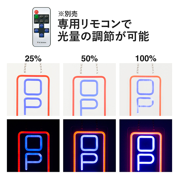LEDネオン ORDER HERE 黄白 8枚目