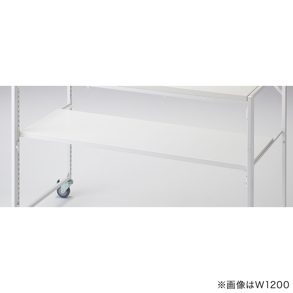 新型ハコマルシェワゴン用中間棚セット W900×D400 ホワイト用 D600用 木棚ホワイト