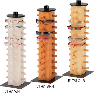 木製メガネスタンド  ホワイト