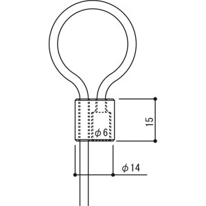 アラカワ RB-30 2m φ3.0ループ用ワイヤー 2枚目