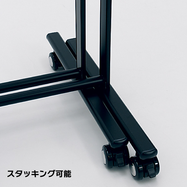 掲示板スタンド2618 435×880ブラック 10枚目