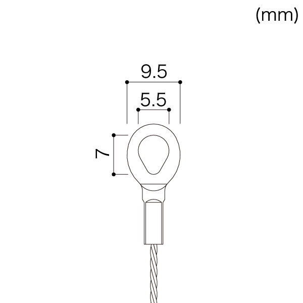 ミニハンガーセットA φ1.2ｍｍ 2.5m 5枚目